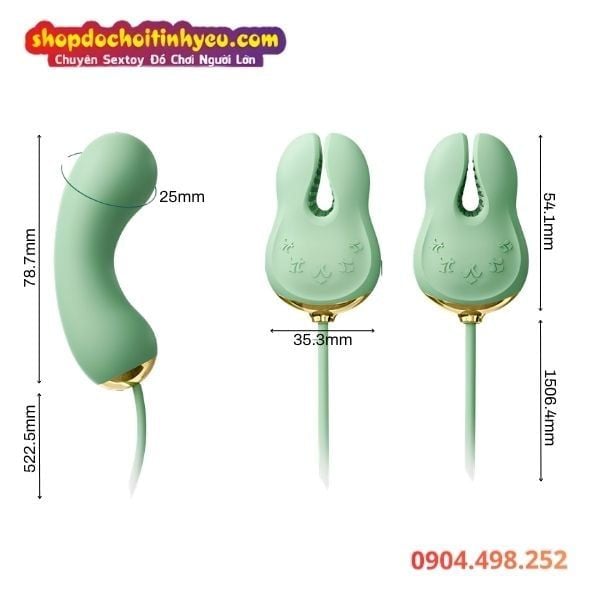 Máy Bú Hút Ngụy Trang Máy Ảnh Kết Hợp Trứng Rung Kèm Kẹp Ti