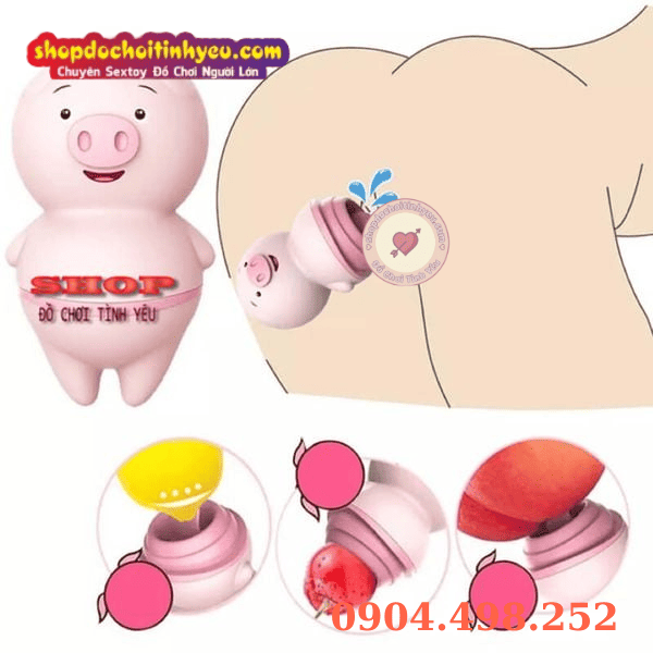 Con heo liếm âm vật
