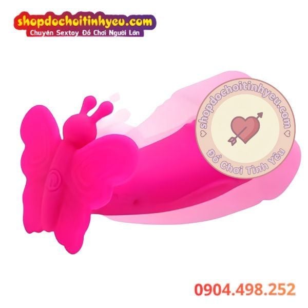 Máy Bướm Rung Dạng Dương Vật Mini Cắm Hậu Môn Có Điều Khiển