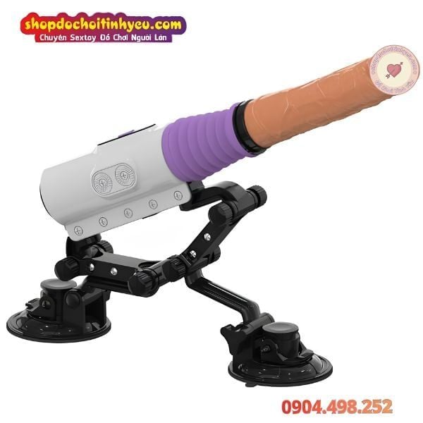 Máy Dương Vật Giả X7 Thụt Mạnh Gấp Gọn Ngụy Trang Túi Xách