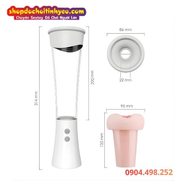 Máy Kẹp Hút Tự Động Luyện Tập Dương Vật Tăng Kích Cỡ MAX KIT