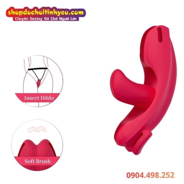 Máy Lưỡi Rung Đeo Mặc Quần Lót Thủ Dâm Điều Khiển Qua App