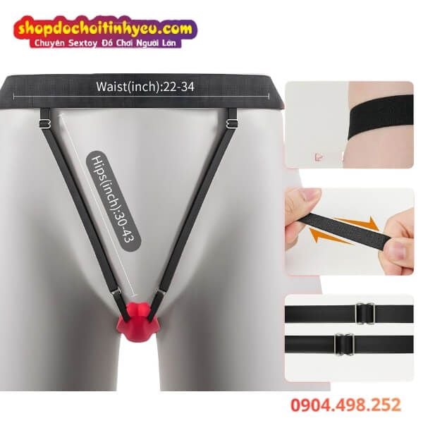 Máy Lưỡi Rung Đeo Mặc Quần Lót Thủ Dâm Điều Khiển Qua App