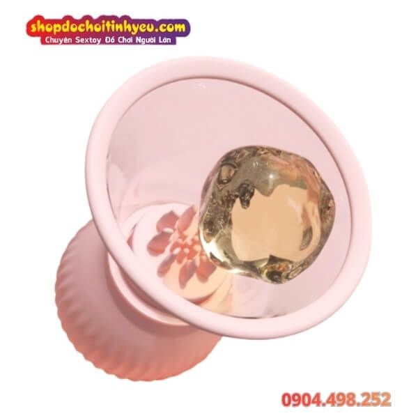 Máy Massage Ngực Xoay Rung Đa Tần Số Điều Khiển Qua App