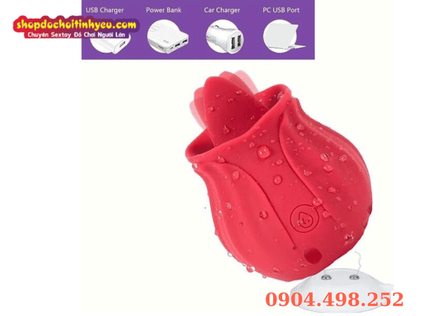 Máy massage ngực tỏa nhiệt và rung đa tần