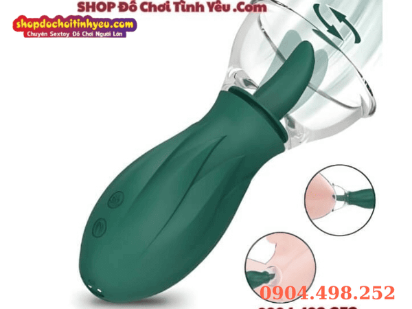 Máy Lưỡi Liếm Mút Hột Le Âm Đạo