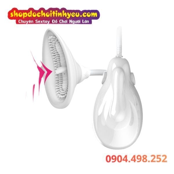 Máy Phễu Lưỡi Liếm Rung Hút Có Nhiều Gai Massage PRETTY LOVE