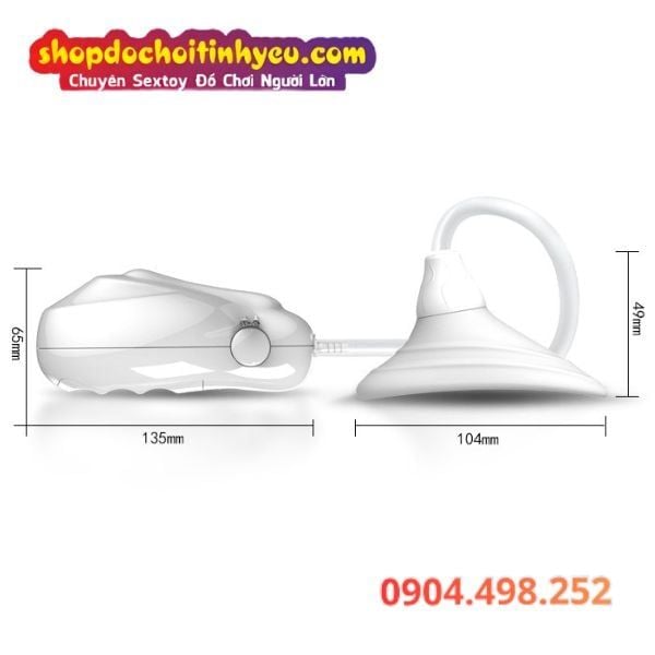Máy Phễu Lưỡi Liếm Rung Hút Có Nhiều Gai Massage PRETTY LOVE