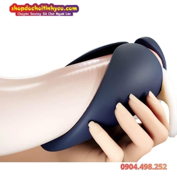 Máy Rung Bao Trọn Đầu Dương Vật Kèm Que Kích Thích Niệu Đạo