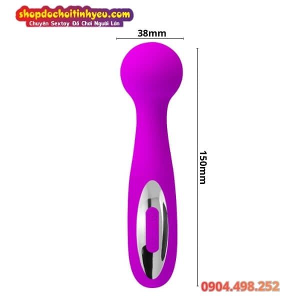 Máy Rung Đầu Tròn 12 Tần Số Kích Thích PRETTY LOVE WADE