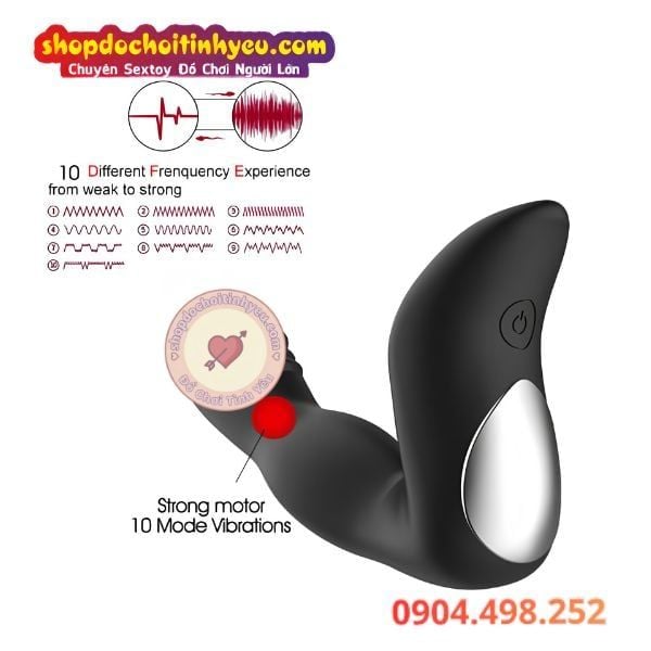 Máy rung hậu môn massage đáy chậu tuyến tiền liệt cực mạnh