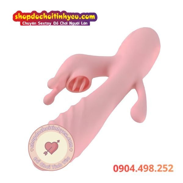 Máy rung lưỡi liếm AV massage làm tình âm đạo hậu môn sưởi ấm