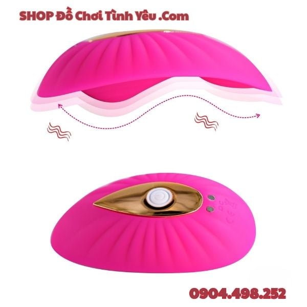 Máy Rung Mạnh Đa Tần Số Ôm Sát Âm Đạo Điều Khiển Không Dây