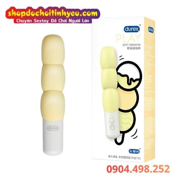 Máy Rung Que Kem Ba Nấc 8 Cấp Độ DUREX PLAY SOFT VIBRATOR
