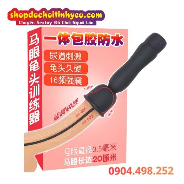 Máy Rung Thông Niệu Đạo Luyện Tập Bao Trọn Quy Đầu Dương Vật