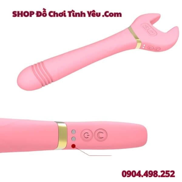 Máy Rung Thụt AV Hai Đầu Tự Động Ngụy Trang Cờ Lê Số 30