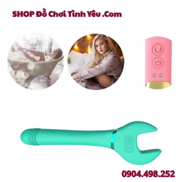 Máy Rung Thụt AV Hai Đầu Tự Động Ngụy Trang Cờ Lê Số 30