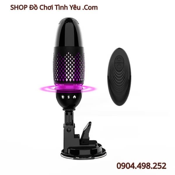 Máy Rung Thụt Gắn Dương Vật Giả Điều Khiển Từ Xa SEX MACHINE