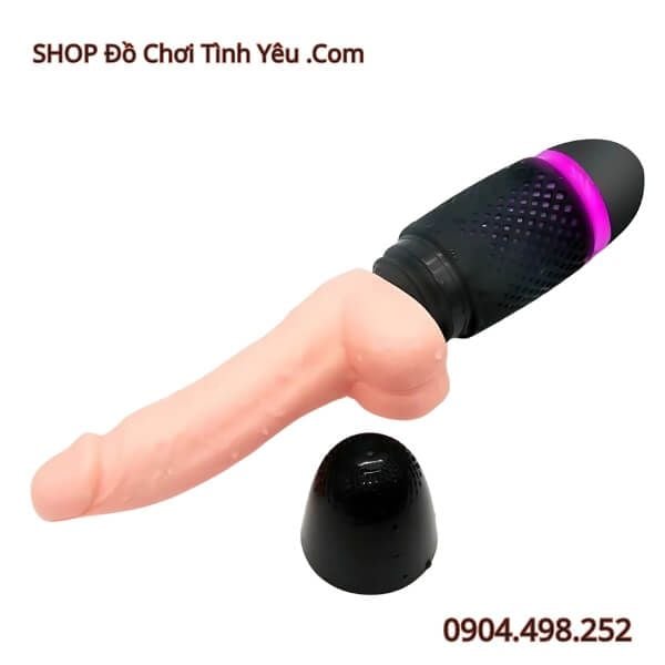 Máy Rung Thụt Gắn Dương Vật Giả Điều Khiển Từ Xa SEX MACHINE
