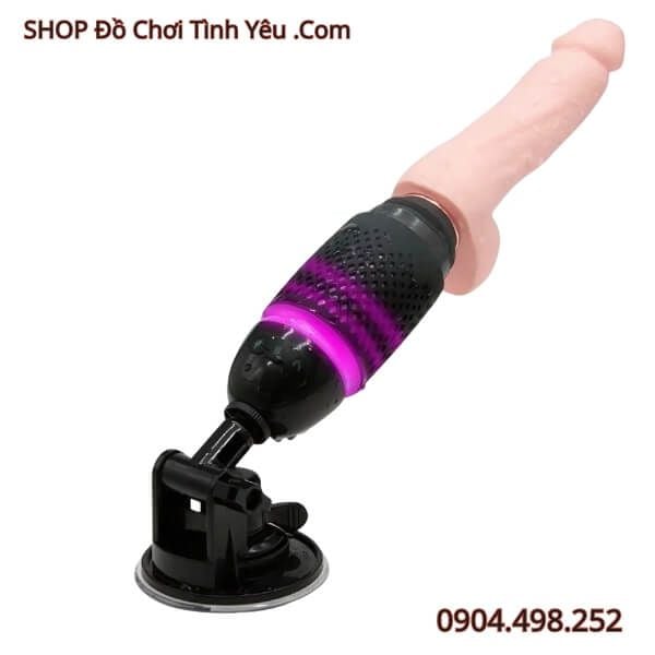 Máy Rung Thụt Gắn Dương Vật Giả Điều Khiển Từ Xa SEX MACHINE
