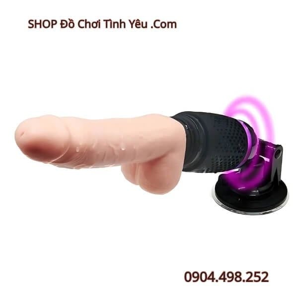 Máy Rung Thụt Gắn Dương Vật Giả Điều Khiển Từ Xa SEX MACHINE