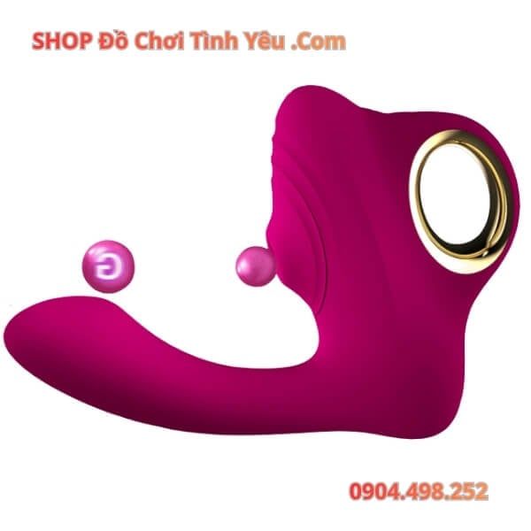 Máy Rung Thụt Đa Tần Số Kèm Chức Năng Bú Hút Làm Nóng LETEN