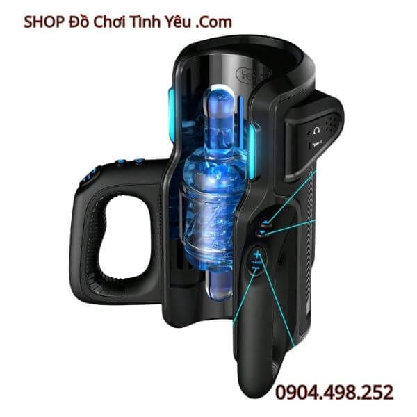 Máy Thủ Dâm Cao Cấp Tay Cầm Kép Thế Hệ Mới CANNON KING PRO