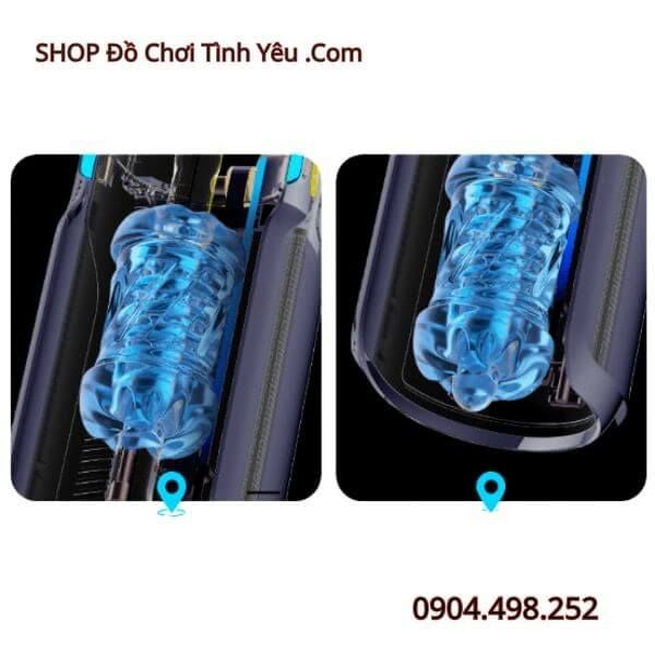 Máy Thủ Dâm Cao Cấp Tay Cầm Kép Thế Hệ Mới CANNON KING PRO