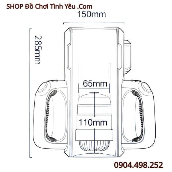 Máy Thủ Dâm Cao Cấp Tay Cầm Kép Thế Hệ Mới CANNON KING PRO