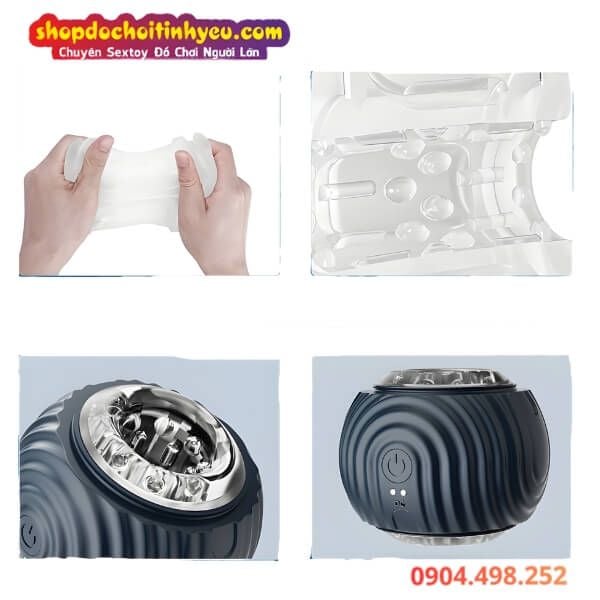 Máy Thủ Dâm Rung Đa Tần Số Ngụy Trang Bóng Pokemon FUNNYMEE