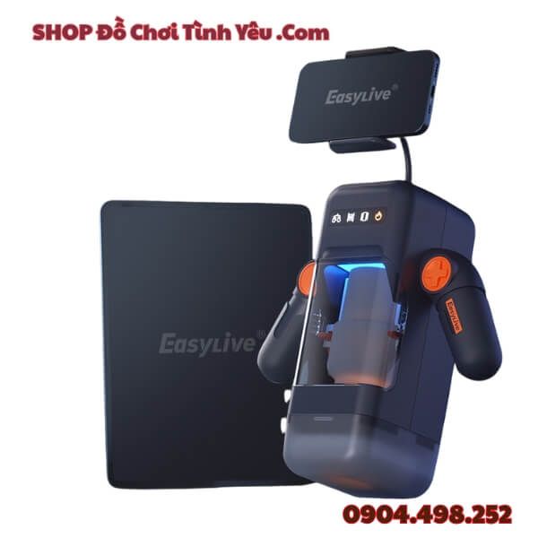 Máy Thủ Dâm Robot Rung Thụt Sưởi Ấm Có Hỗ Trợ Điều Khiển APP