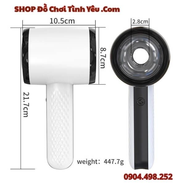 Máy Thủ Dâm Rung Thụt Nhiều Tần Số Ngụy Trang Máy Sấy Tóc