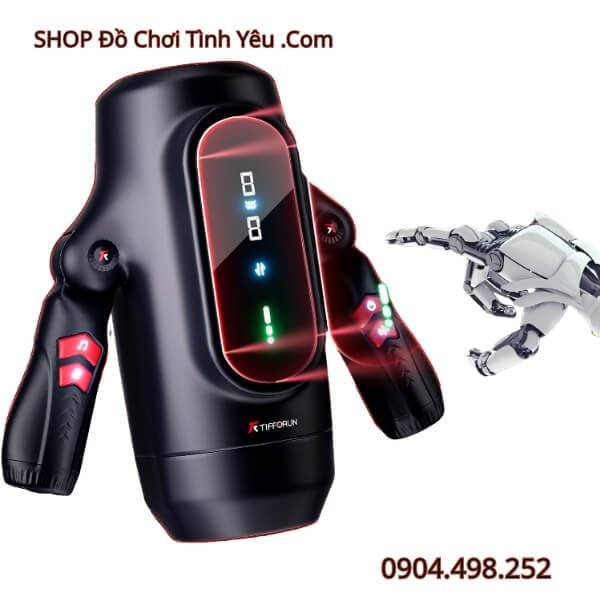 Máy Thủ Dâm Tự Động Thiết Kế Hình King Kong Có Hai Tay Cầm