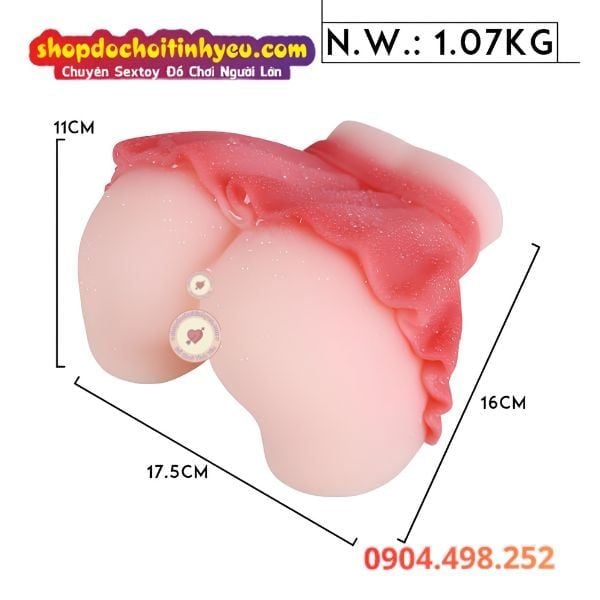 Mông Cô Gái Mặc Váy Có Âm Đạo Kèm Lỗ Hậu Môn Hồng Hào Mềm Mại