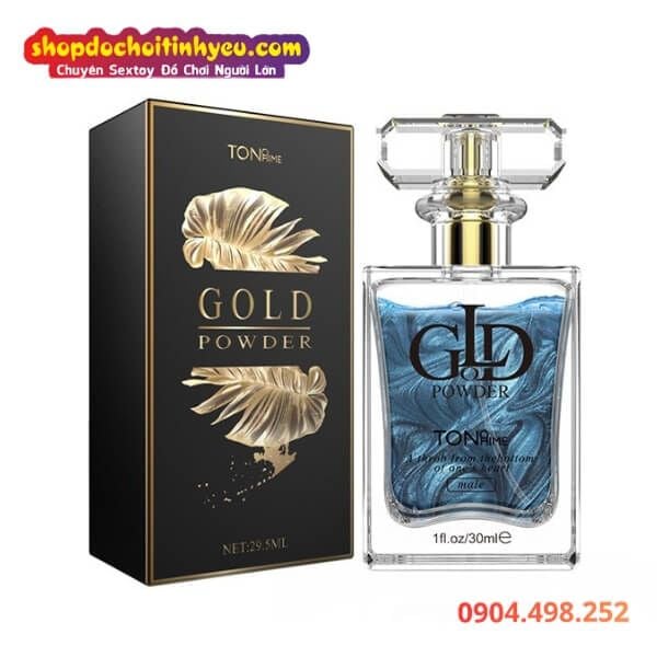 Nước Hoa Kích Dục Tăng Ham Muốn Cho Bạn Tình GOLD POWDER