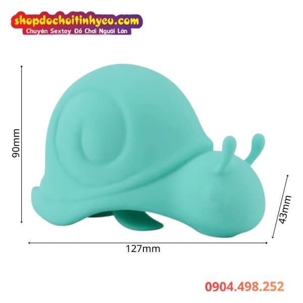 Ốc Sên Liếm Lưỡi Kết Hợp Rung Hút Kích Thích Âm Đạo Đầu Ti