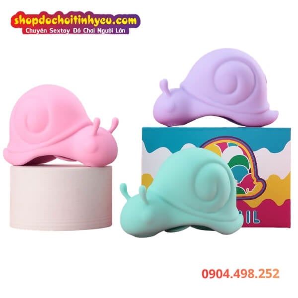 Ốc Sên Liếm Lưỡi Kết Hợp Rung Hút Kích Thích Âm Đạo Đầu Ti