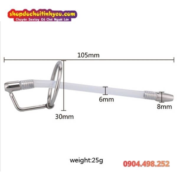 Ống Thông Lỗ Tiểu Bằng Thép Không Gỉ Kích Thích Niệu Đạo