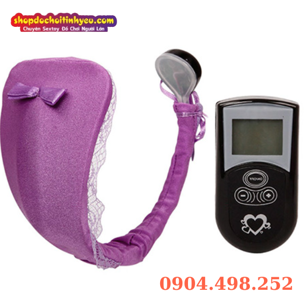 Shop Đồ Chơi Tình Yêu quần lót massage âm đạo an toàn cao cấp