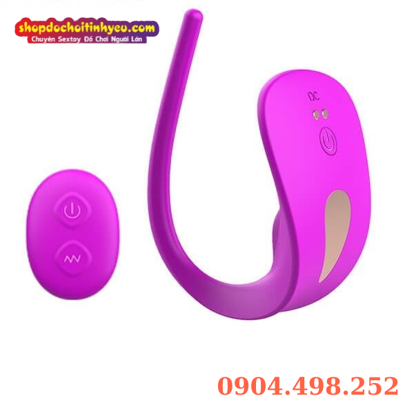 Quần lót chữ C rung massage vô hình điều khiển từ xa