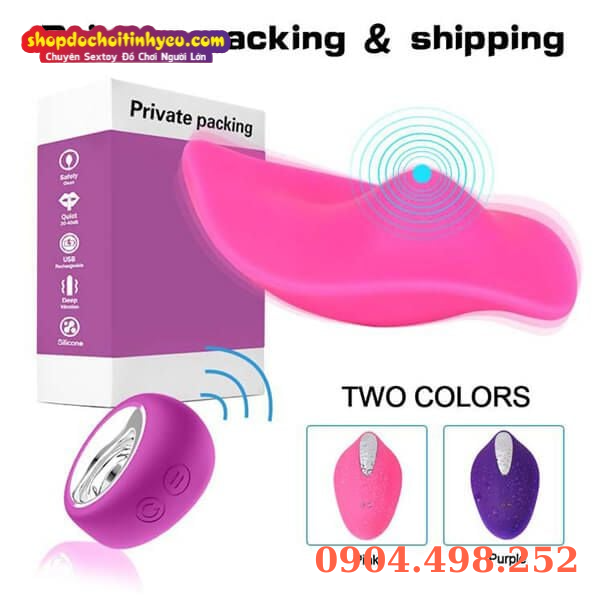 Máy massage rung âm đạo điểm G vô hình điều khiển