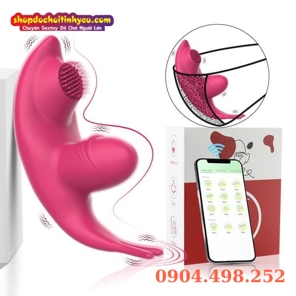 Máy rung đeo âm đạo điều khiển bằng app điện thoại