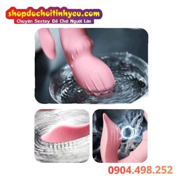 Sextoy Rung Ngoáy Đeo Âm Đạo Kích Thích 3 Điểm Điều Khiển App
