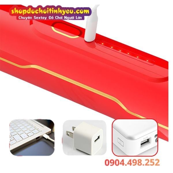 Súng máy dương vât rung thụt tự động nhánh phụ siêu mạnh