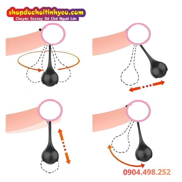 Tạ Quy Đầu Kéo Dãn Tập Luyện Cương Cứng Dương Vật Cho Nam