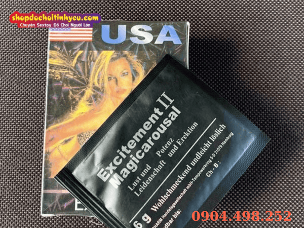Thuốc kích dục dạng bột Excitement 2 USA
