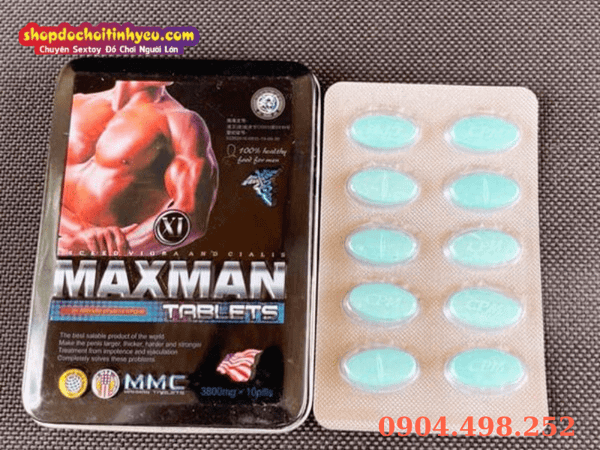 Viên Uống Cường Sinh Lý MAXMAN TABLETS
