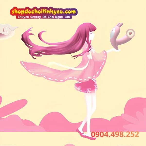 Trứng rung đeo mặc âm đạo mô phỏng dương vật Little Dance