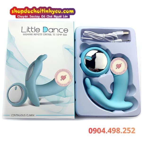 Trứng rung đeo mặc âm đạo mô phỏng dương vật Little Dance