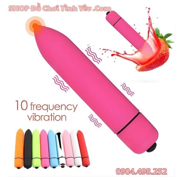 Trứng Rung Mini Hình Viên Đạn Không Dây Dùng Pin AAA Giá Rẻ